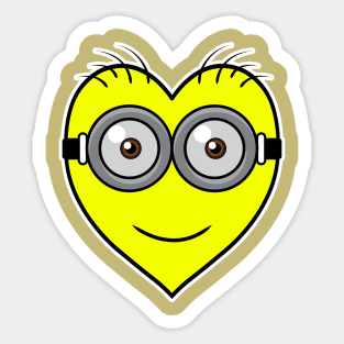 I love minion Sticker